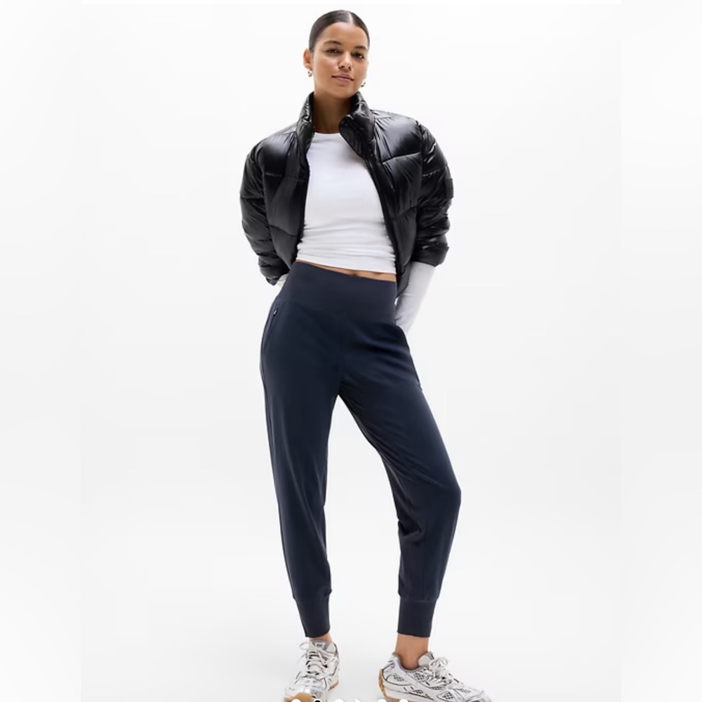 Athleta Navy Track Joggers